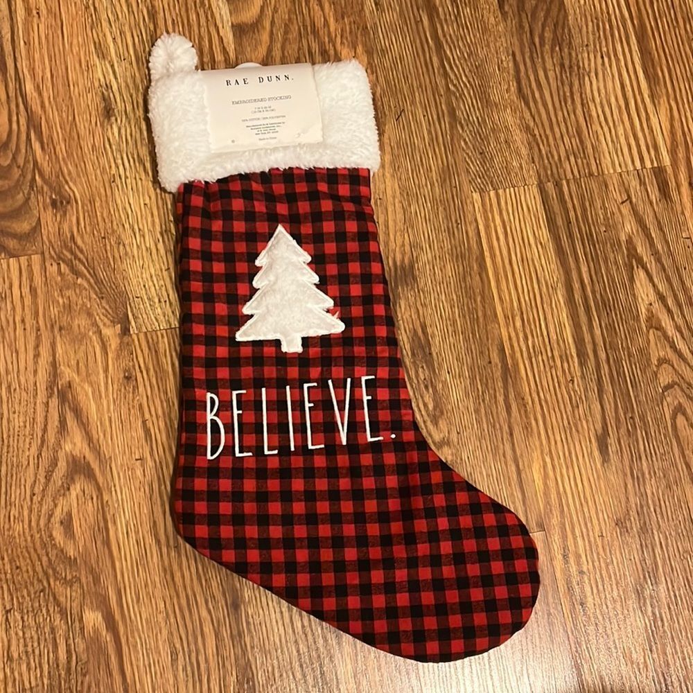 NWT Rae Dunn Christmas stocking